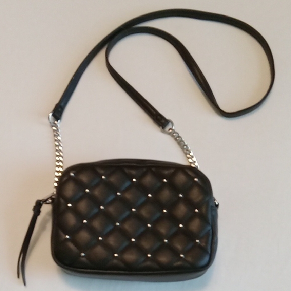 Rebecca Minkoff Handbags - Rebecca Minkoff Studded Faux Leather Mini Crossbody Bag